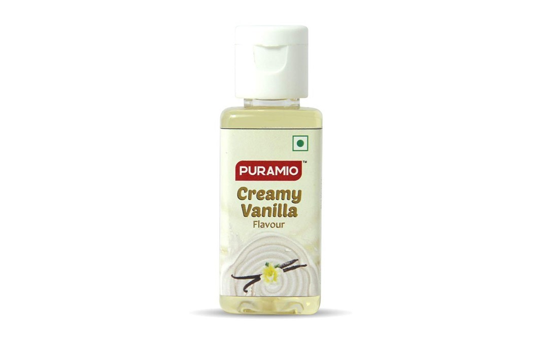 Puramio Creamy Vanilla Flavour    Plastic Bottle  50 millilitre